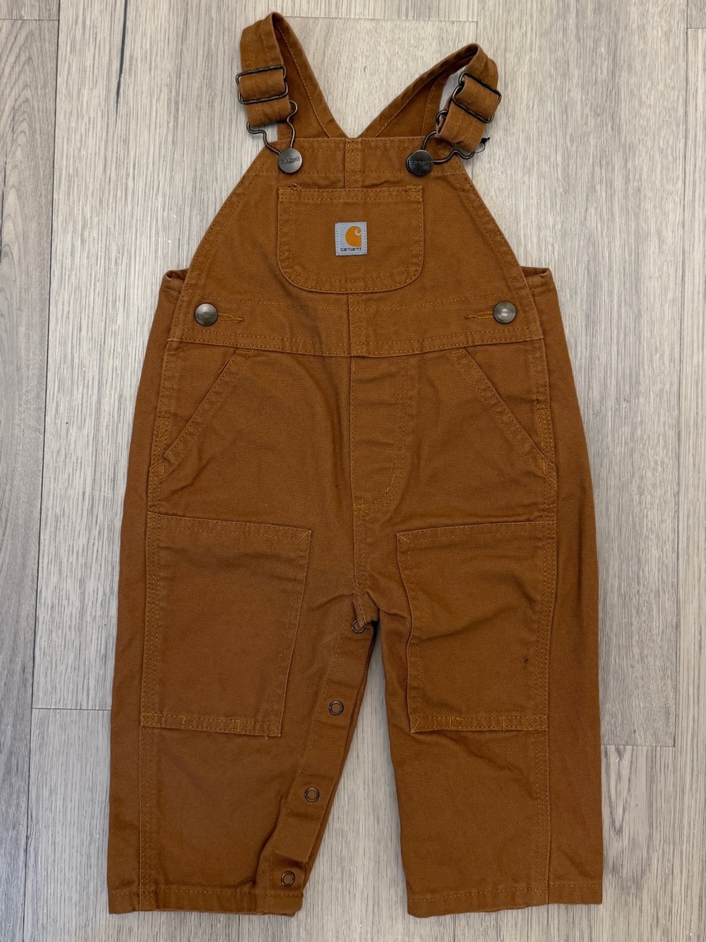 Carhartt Kids Rust Brown Overalls